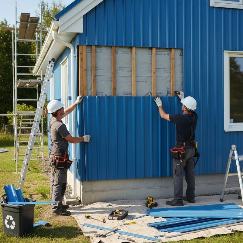 Our team working on Siding Service projects in Jasper, AL