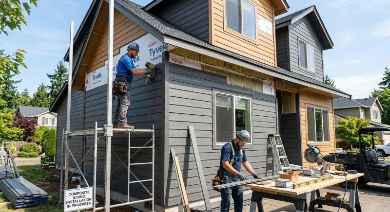 Composite Siding Installation in Crane Hill, AL