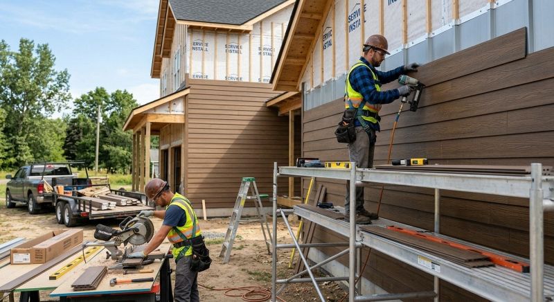 Composite Siding Installation in Double Springs, AL