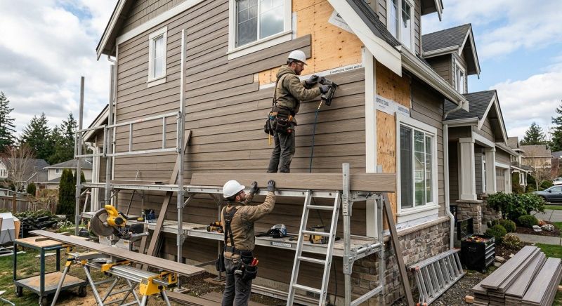 Composite Siding Installation in Jasper, AL