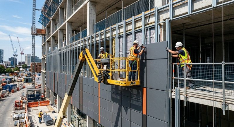 Facade Cladding Installation in Jasper, AL