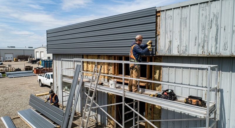 Metal Siding Replacement in Double Springs, AL