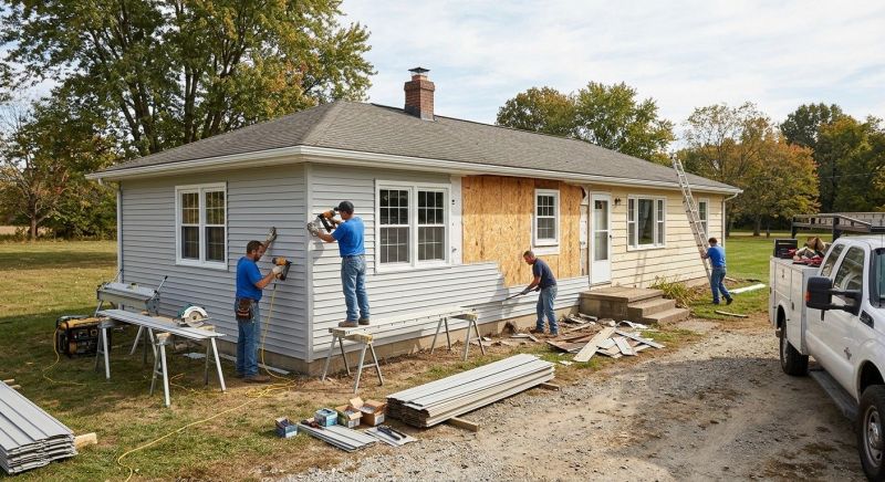 Siding Replacement in Double Springs, AL