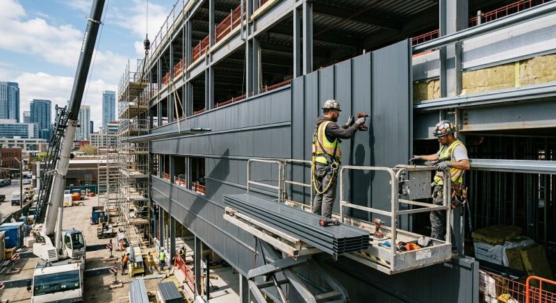 Steel Cladding Installation in Jasper, AL